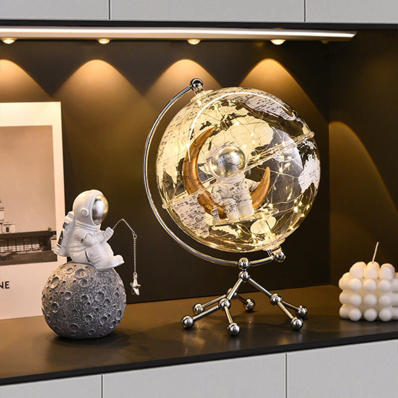 Décoration de globe transparent