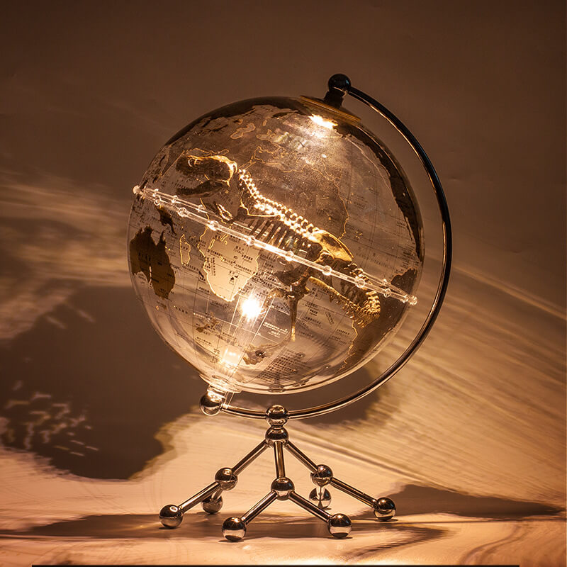 Décoration de globe transparent