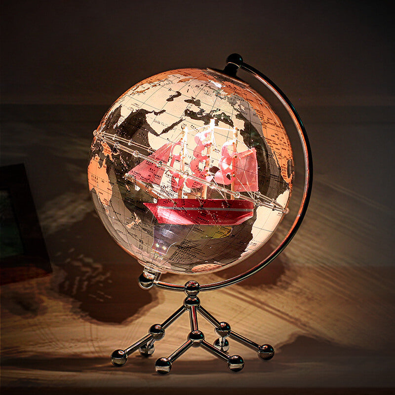 Décoration de globe transparent