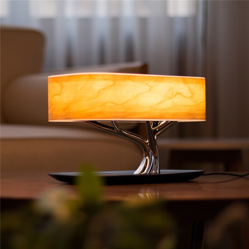Lampe de bureau avec haut-parleur Bluetooth Tree Light