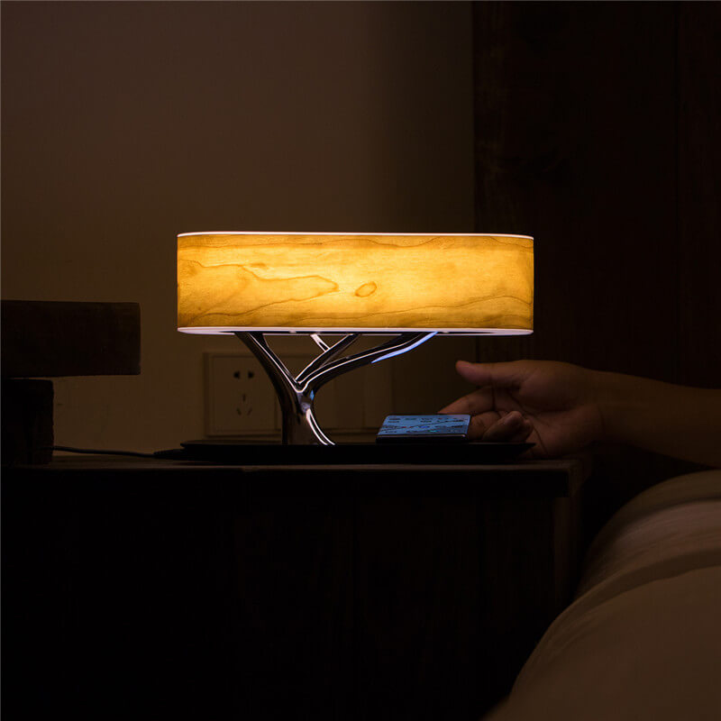 Lampe de bureau avec haut-parleur Bluetooth Tree Light