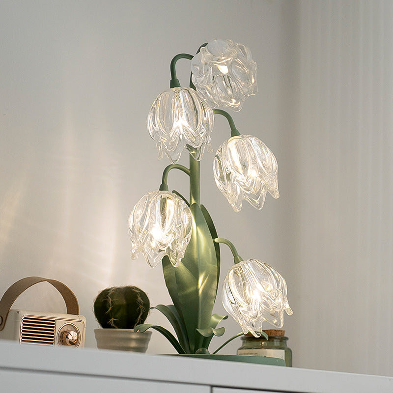 Tulip Glass Table Lamp