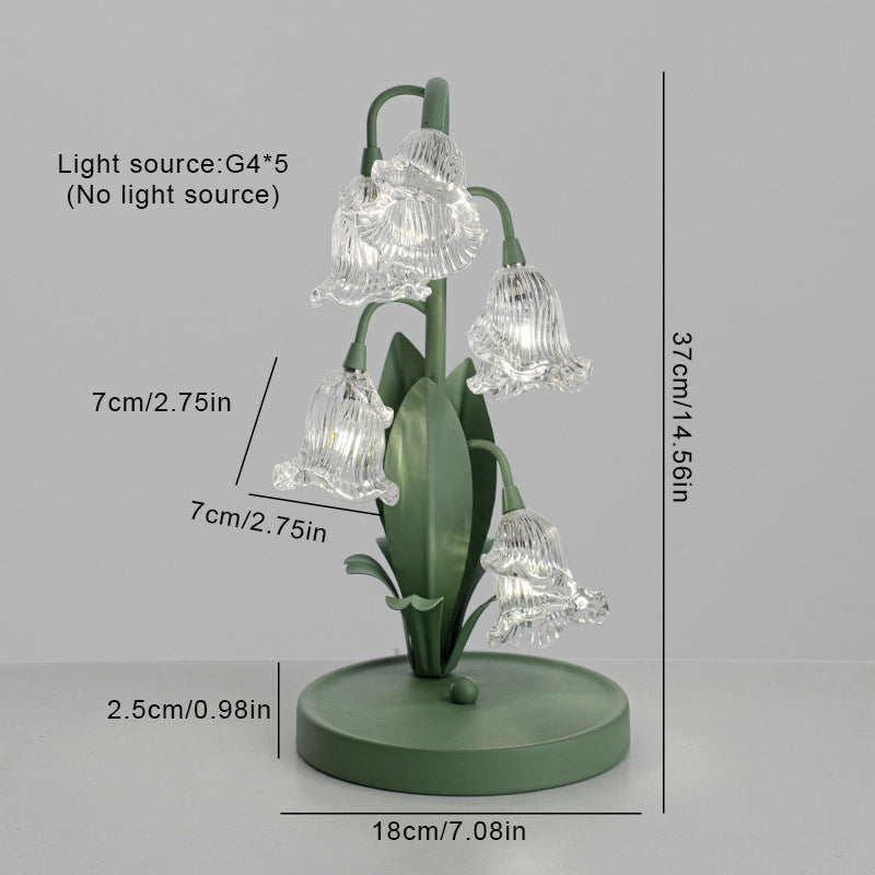 Tulip Glass Table Lamp