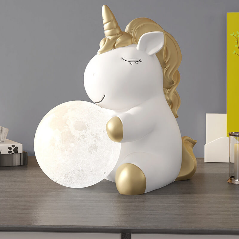 Veilleuse décorative en forme de licorne