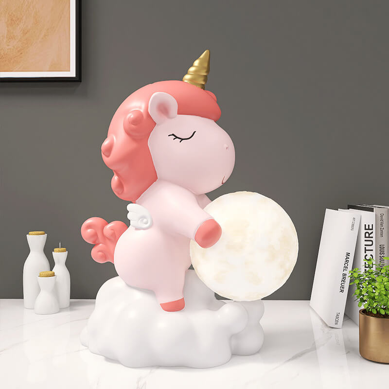 Veilleuse décorative en forme de licorne