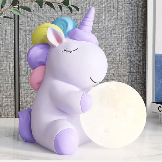 Veilleuse décorative en forme de licorne