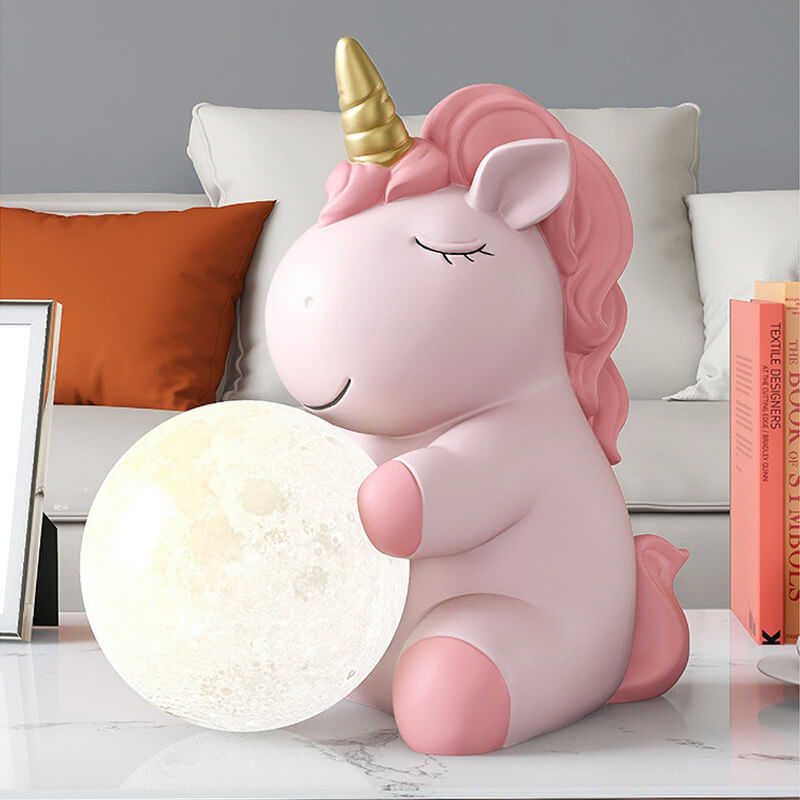 Veilleuse décorative en forme de licorne