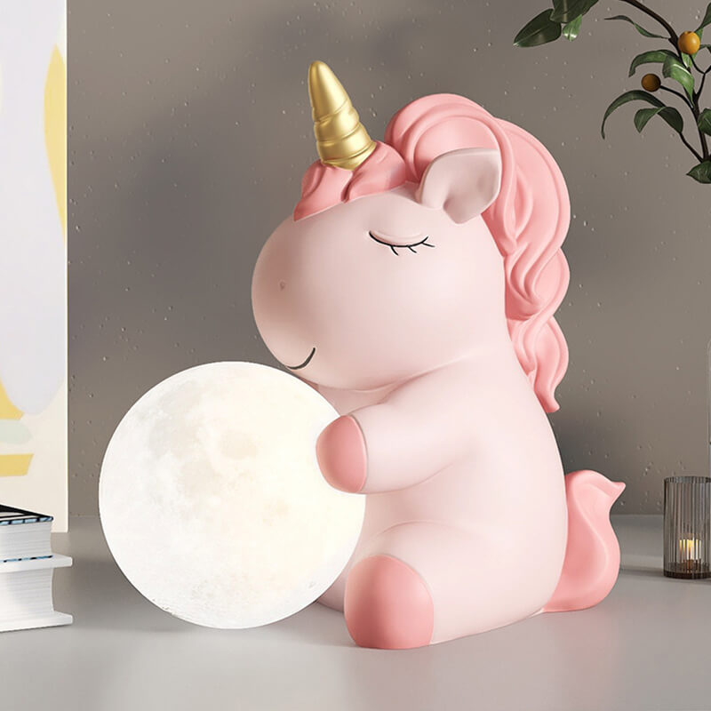 Veilleuse décorative en forme de licorne