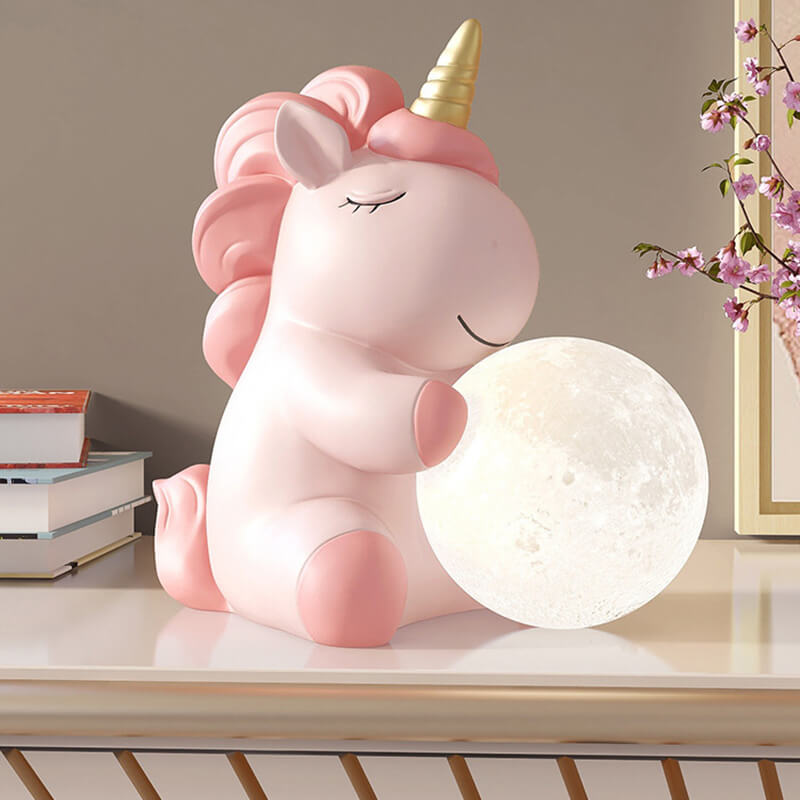 Veilleuse décorative en forme de licorne