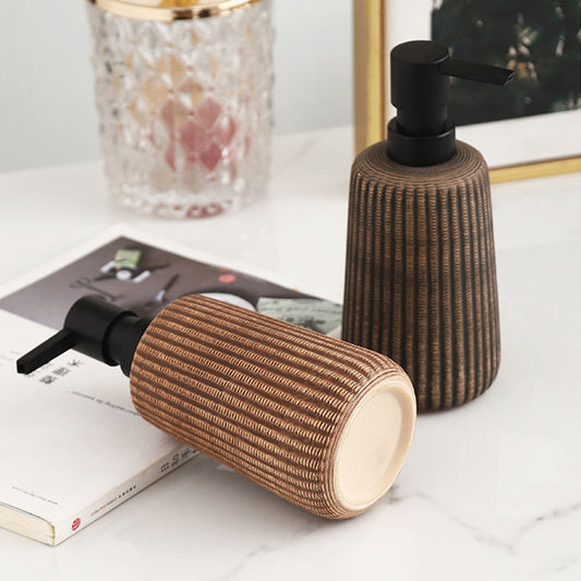 Vertical Stripe Lotion Bottle