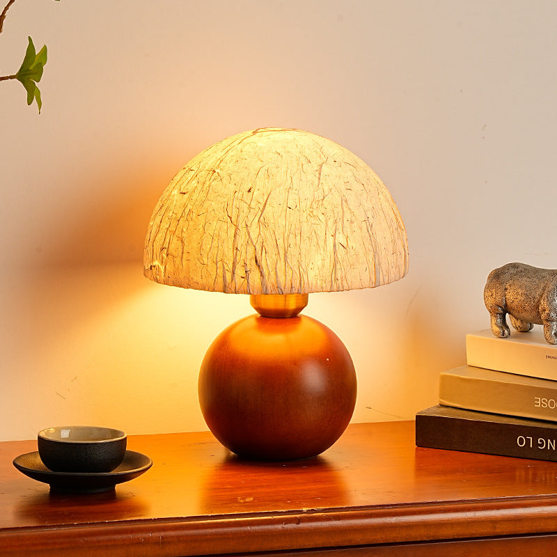 Vintage Butterfly Print Table Lamp