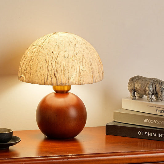 Vintage Butterfly Print Table Lamp