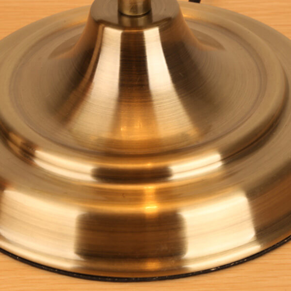 Lampe de bureau avec horloge vintage