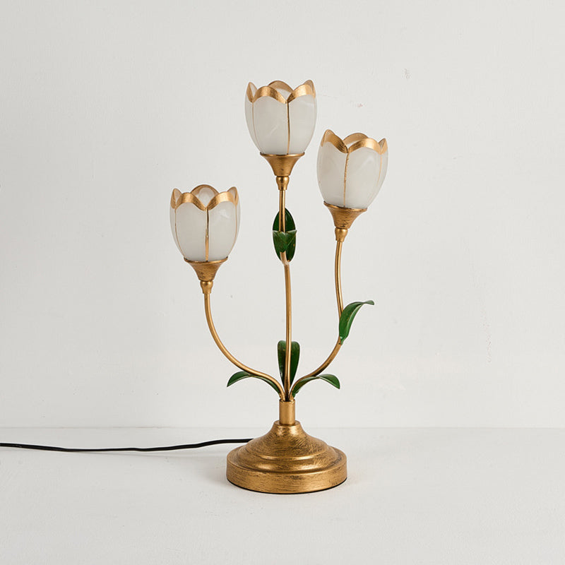 Vintage Creative Floral Table Lamp