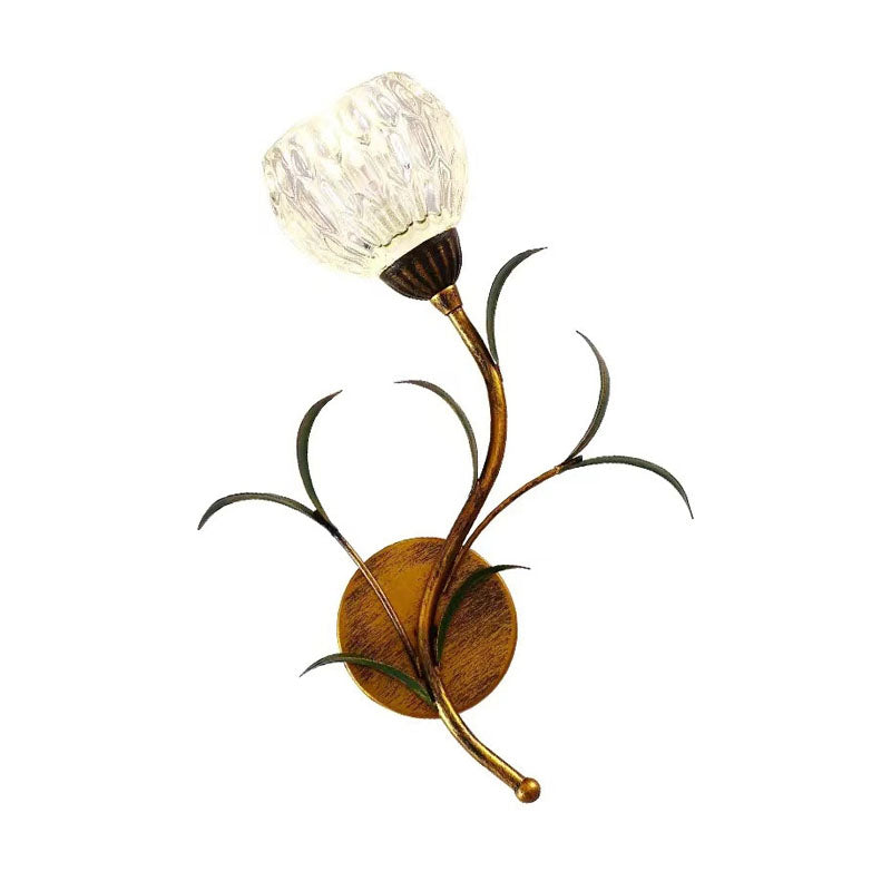 Vintage Flower Wall Lamp