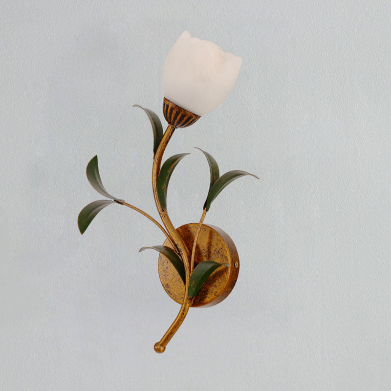 Vintage Flower Wall Lamp
