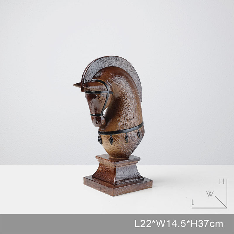 Vintage Horse Head Ornament