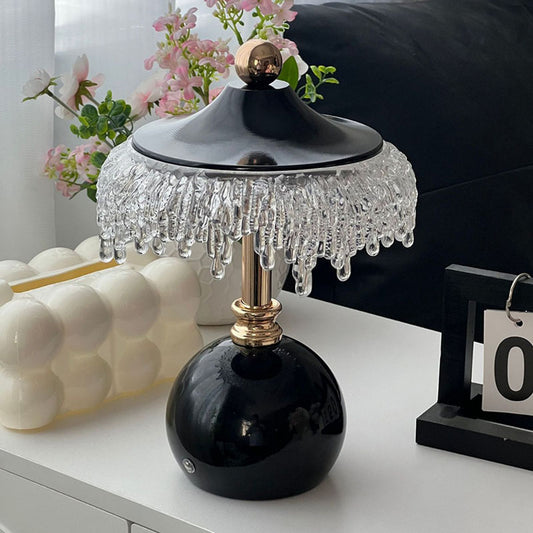 Vintage Teardrop Table Lamp