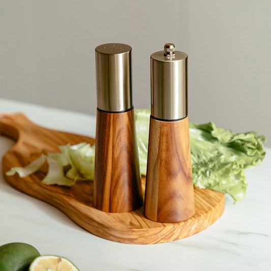 Vintage Wooden Pepper Grinder