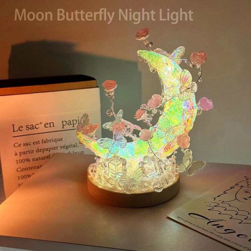 Moon Butterfly Night Light