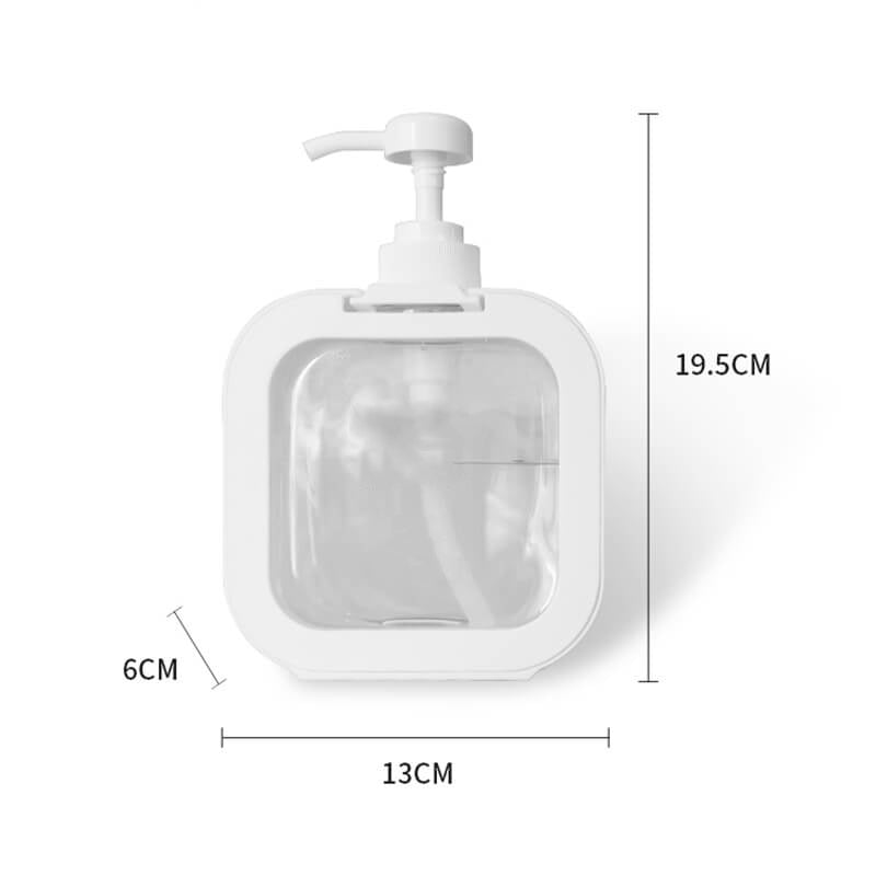 White Simple Soap Dispenser