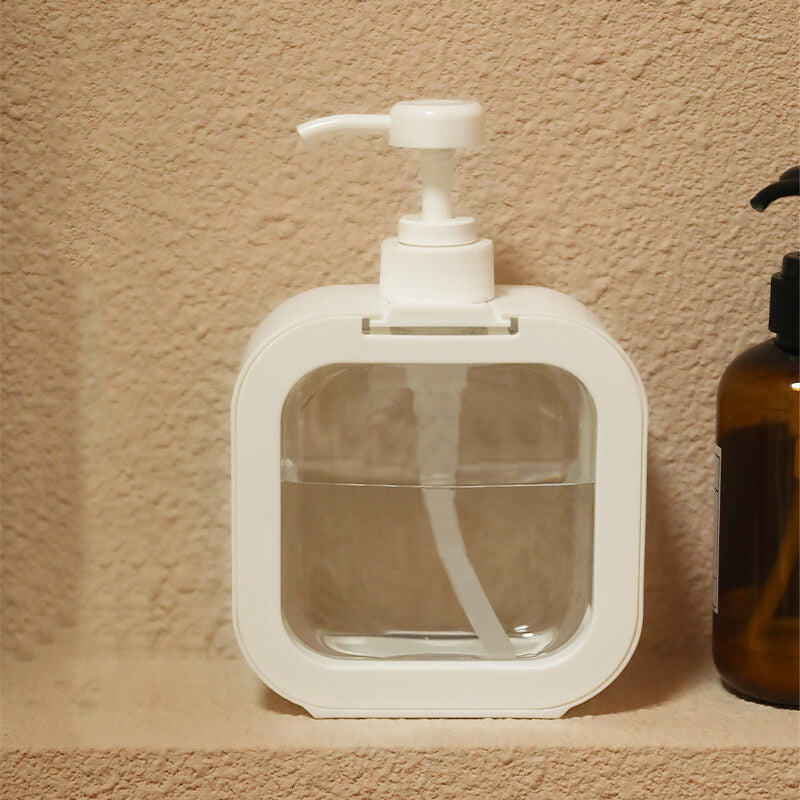 White Simple Soap Dispenser