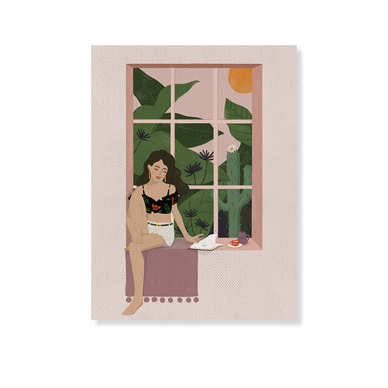 Window Canvas Art Painting