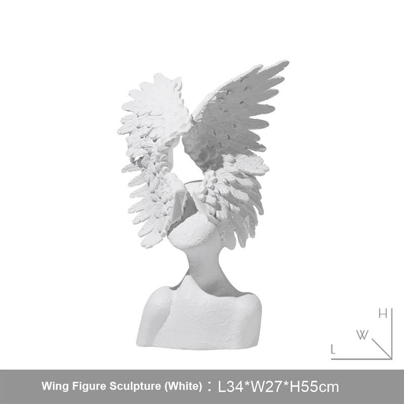 Sculpture en forme d'aile
