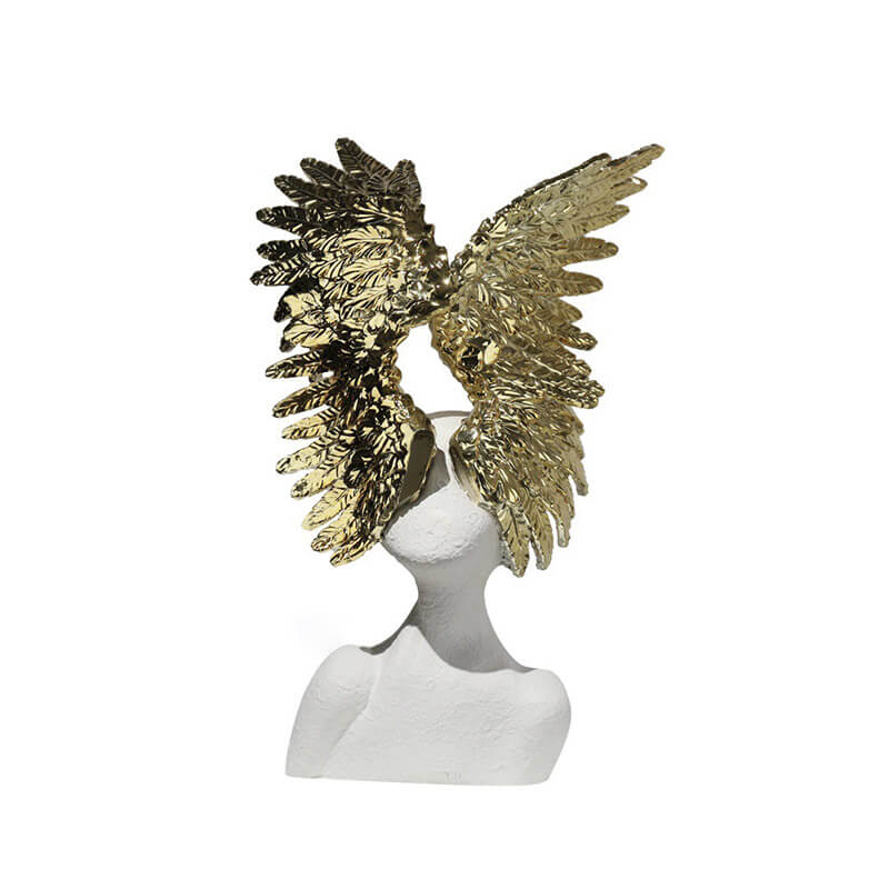 Sculpture en forme d'aile
