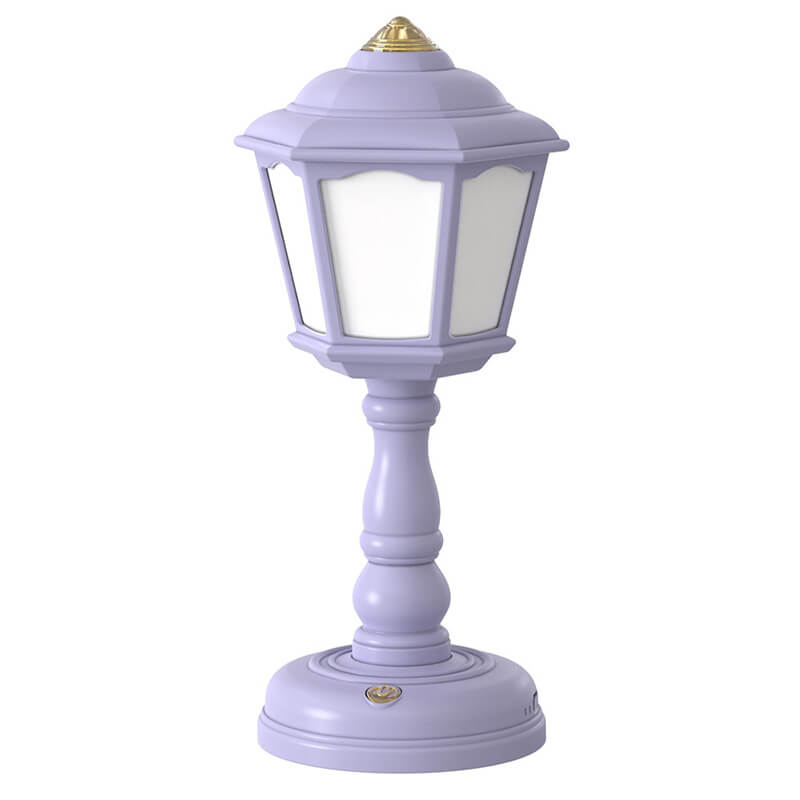 Kreative Nachtlampe in Straßenlaternenform