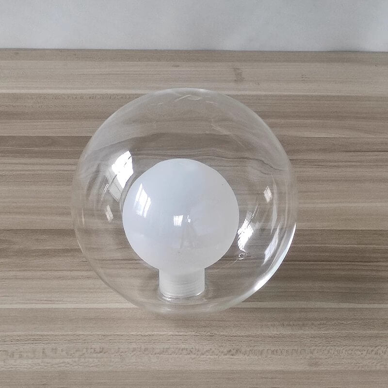 Abat-jour boule de verre