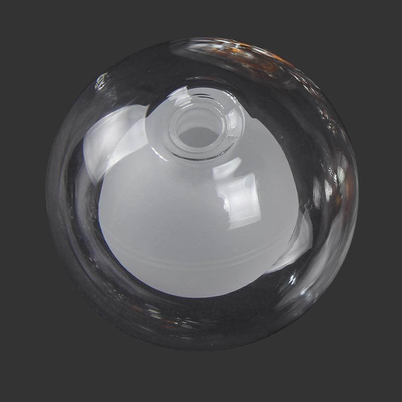 Abat-jour boule de verre