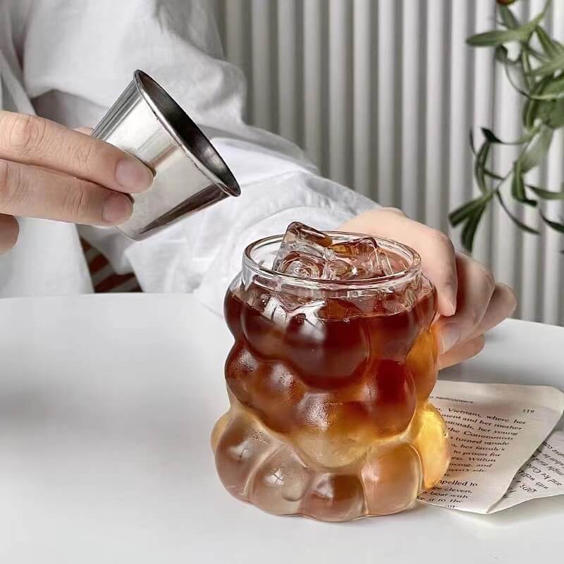 Kaffeetasse aus Traubenglas