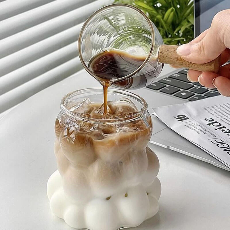 Kaffeetasse aus Traubenglas