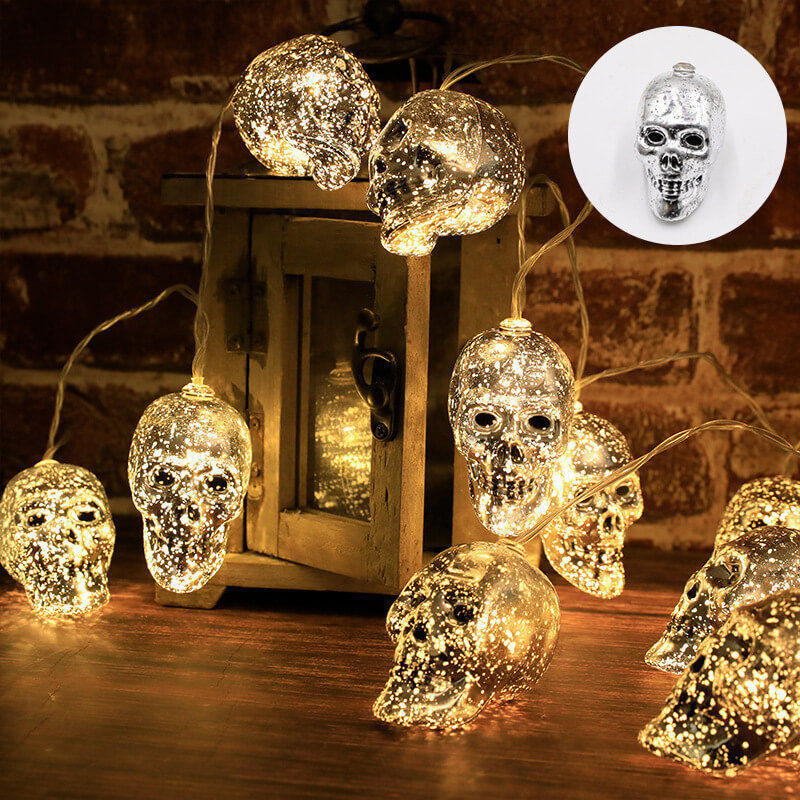 Bunte Halloween-Lichterketten