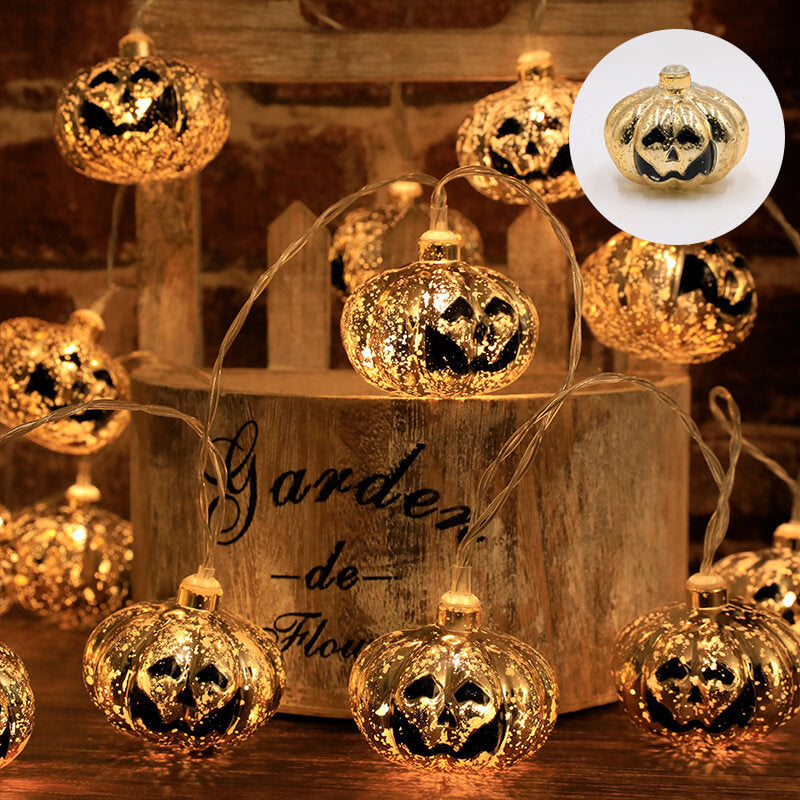 Bunte Halloween-Lichterketten