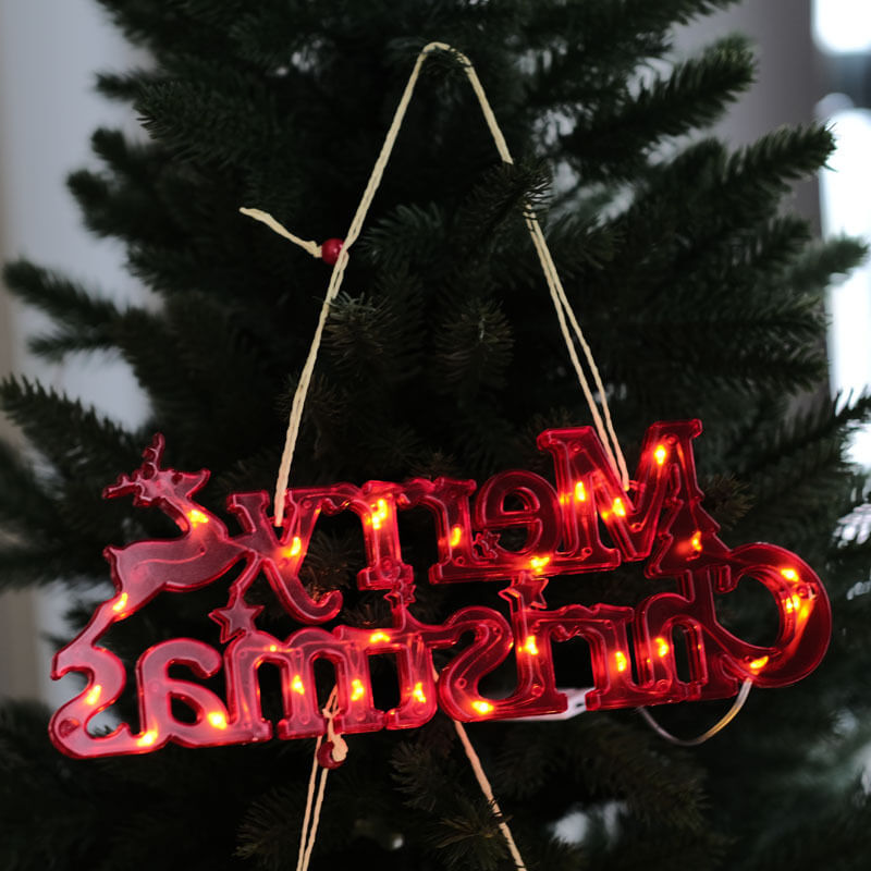 Veilleuse LED Lettres de Noël