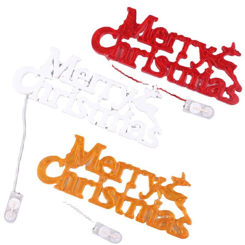 Veilleuse LED Lettres de Noël