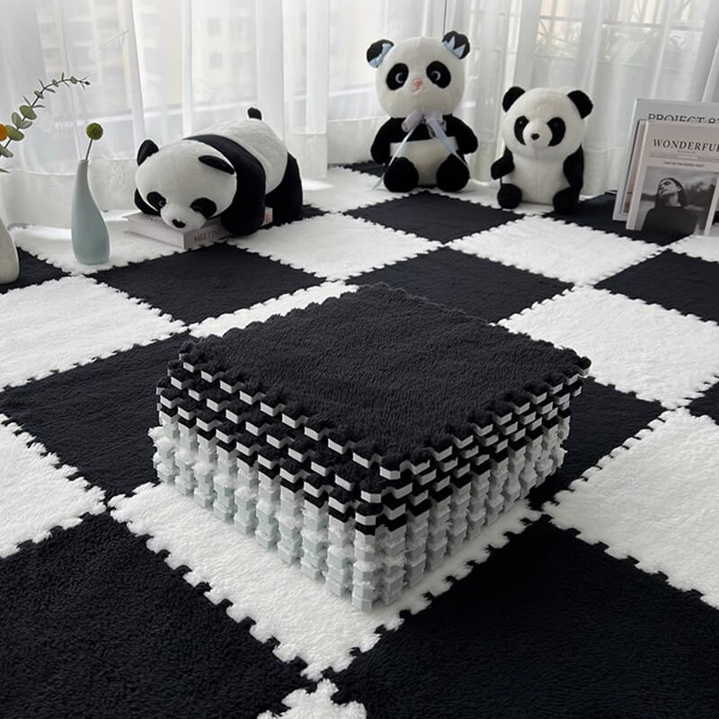 DIY Patchwork Floor Mats