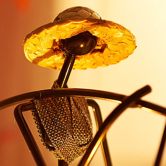 Retro Iron Candle Holder