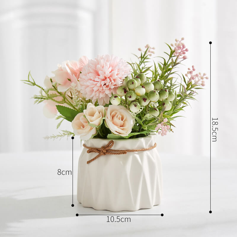 Keramik-Bogenvase