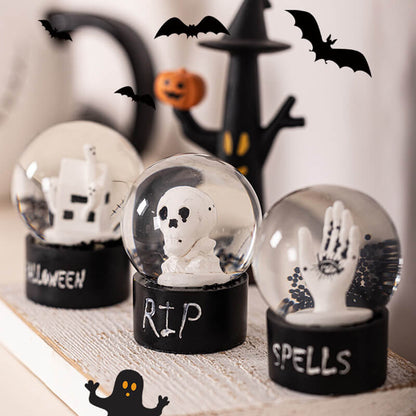 Halloween Resin Crystal Ball Ornament