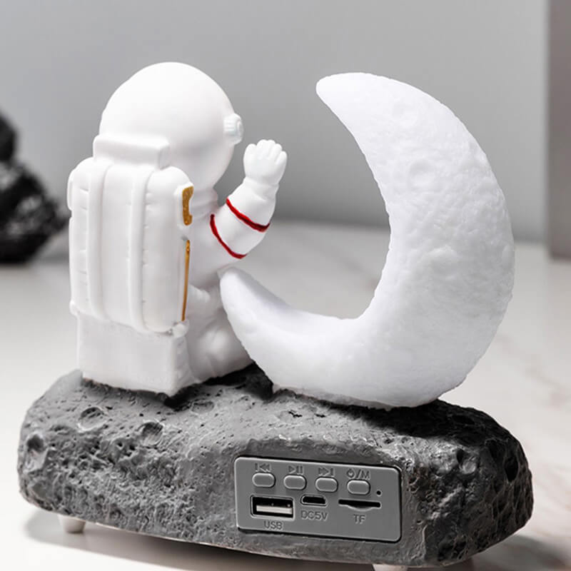 Astronaut Bluetooth Speaker Night Lamp