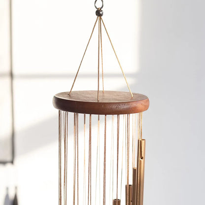 Metal Rotating Wind Chimes