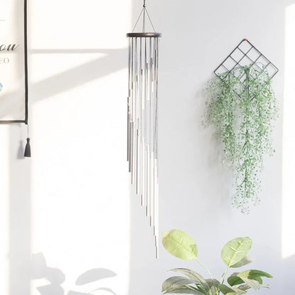 Metal Rotating Wind Chimes