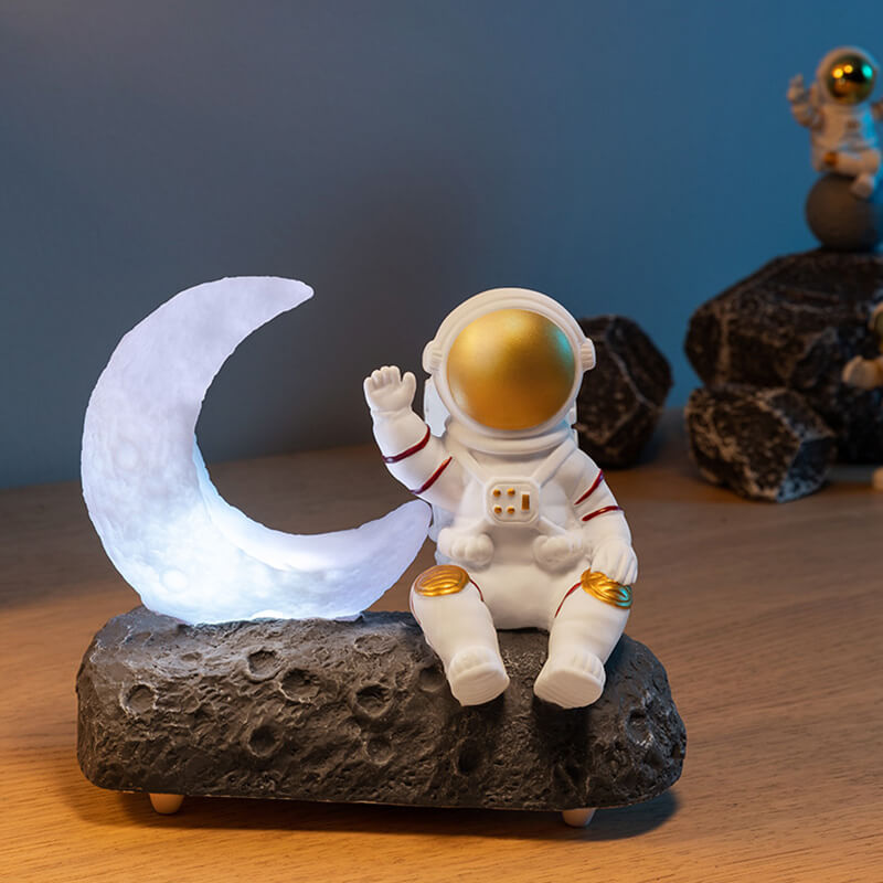 Astronaut Bluetooth Speaker Night Lamp