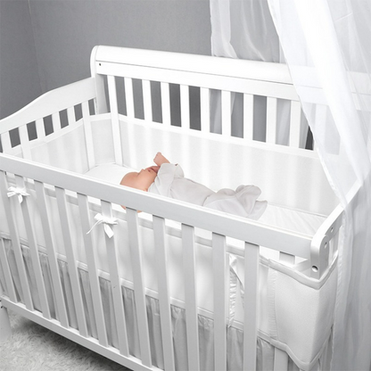 Crib Guards Baby Anti-collision Bed Fence Breathable Removable And Washable Crib Bumper