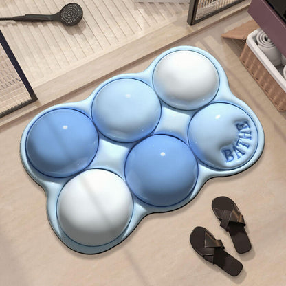 3D Diatom Mud Water Absorbent Bath Mat