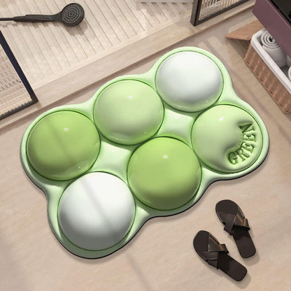 3D Diatom Mud Water Absorbent Bath Mat