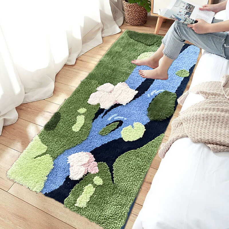 3D Flocked Moss Mats